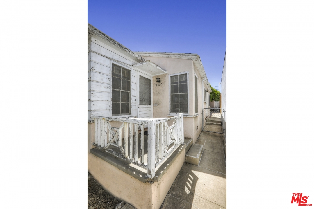 4053 Verdugo Road Los Angeles, CA 90065 - Photo 37 of 45 a view of a porch with a small yard