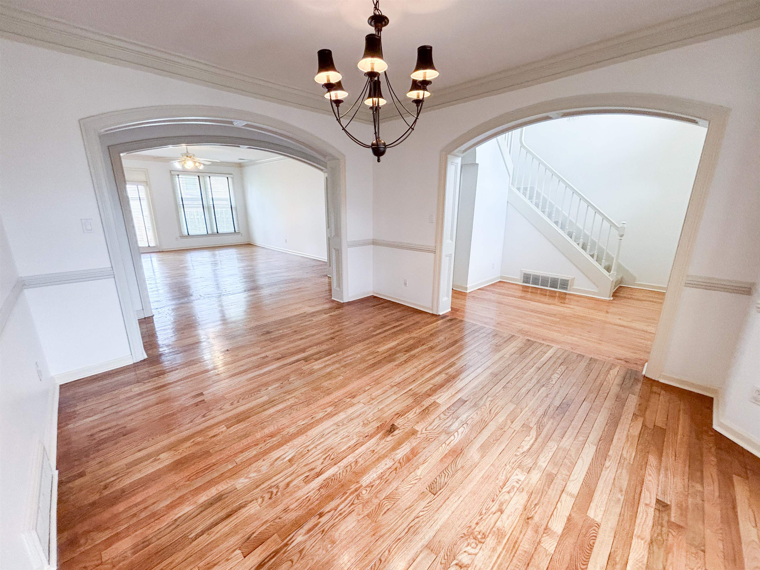 1923 Swynford Lane Collierville, TN 38017 - Photo 7 of 35 a view of entryway and hall with wooden floor