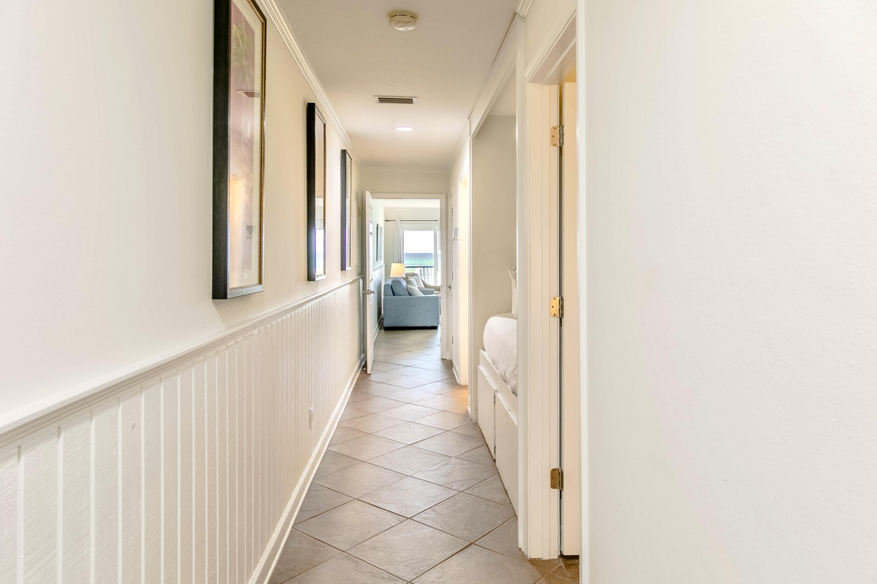 595 Eastern Lake Road, Unit 103 Santa Rosa Beach, FL 32459 - Photo 17 of 30 a view of a hallway with a window