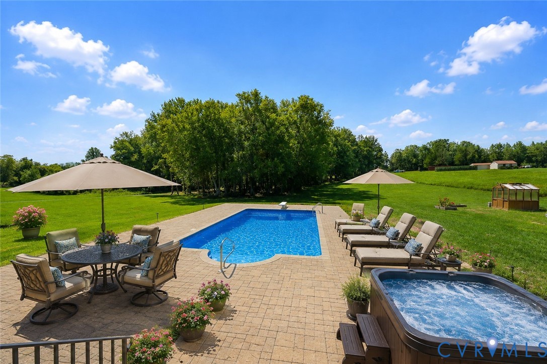 16225 Parrish Farm Road Montpelier, VA 23192 - Photo 43 of 55 Expansive outdoor space featuring a rectangular in