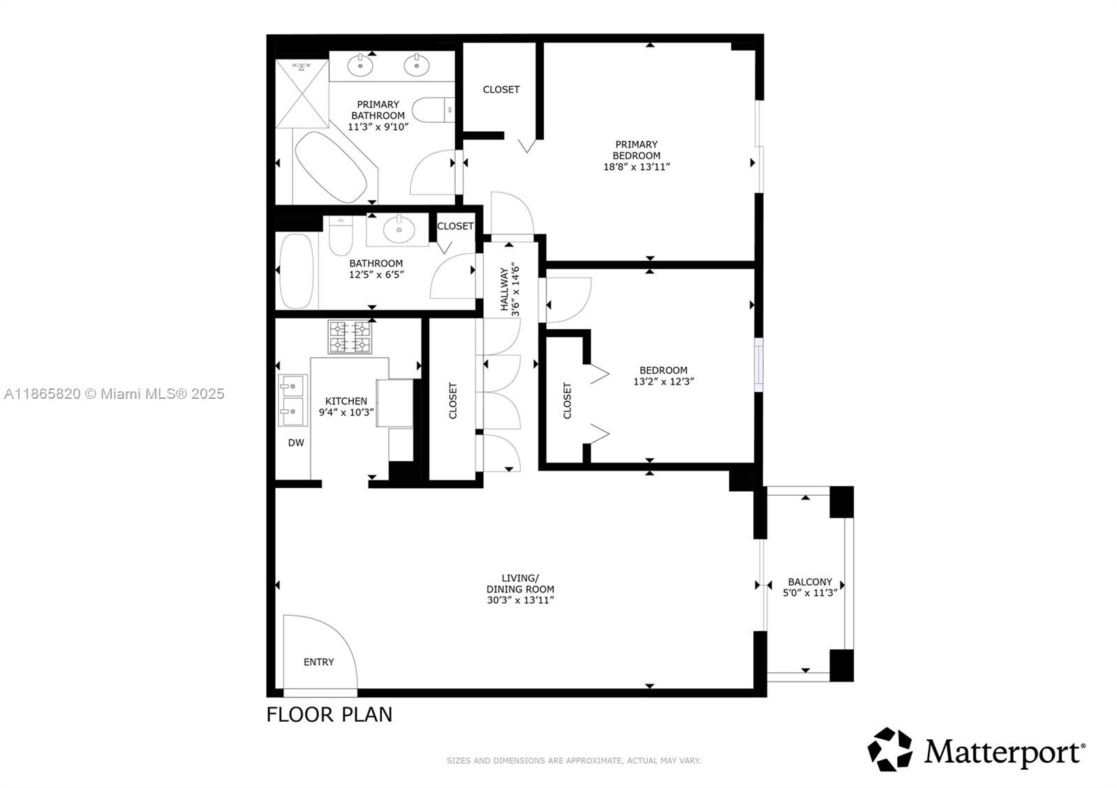 8395 Southwest 73rd Avenue, Unit 517 Miami, FL 33143 - Photo 20 of 27 a picture of a floor plan