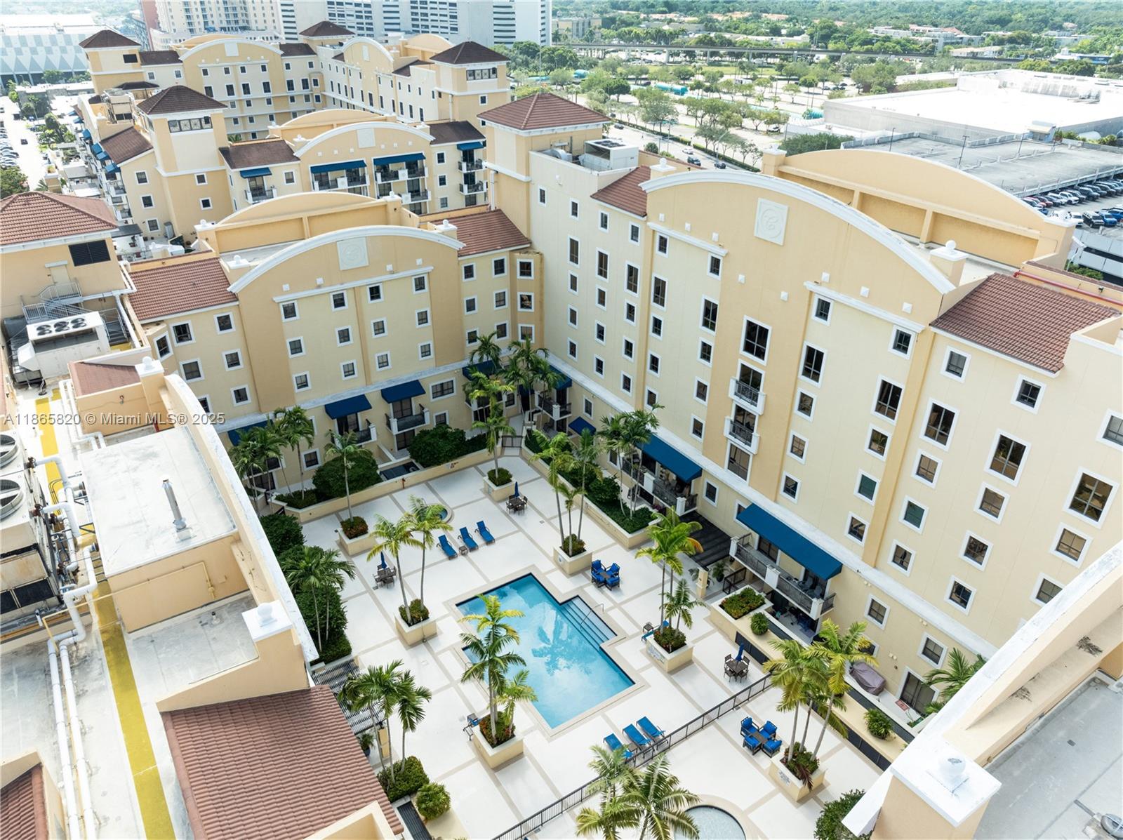 8395 Southwest 73rd Avenue, Unit 517 Miami, FL 33143 - Photo 10 of 27 a picture of city view with parking space