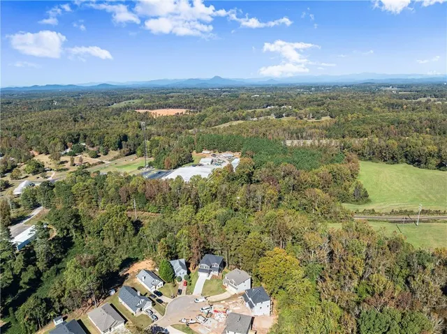 a view of a city with ocean view