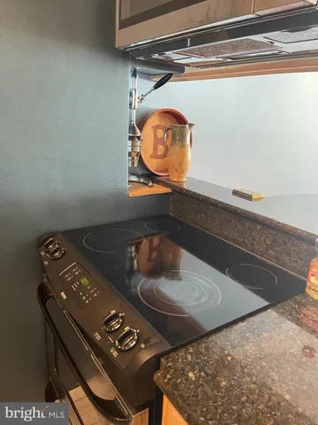 a close view of a stove