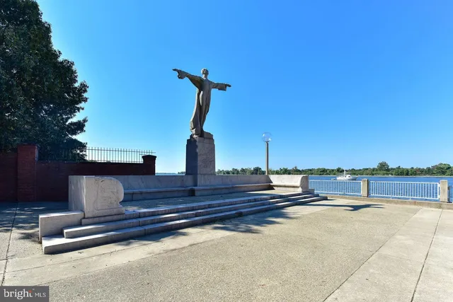 a view of outdoor space with seating