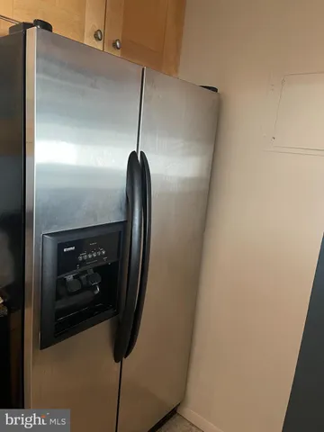 a close view of sliding door