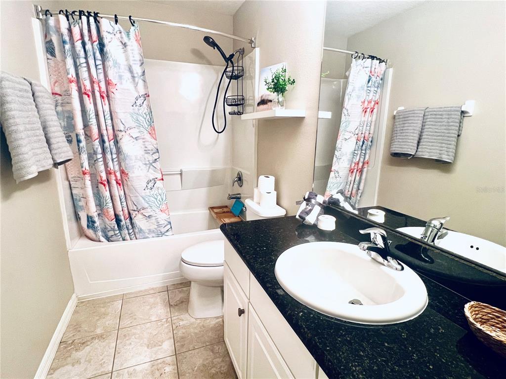 7007 Towne Lake Road Riverview, FL 33578 - Photo 10 of 16 a bathroom with a sink a mirror and a toilet