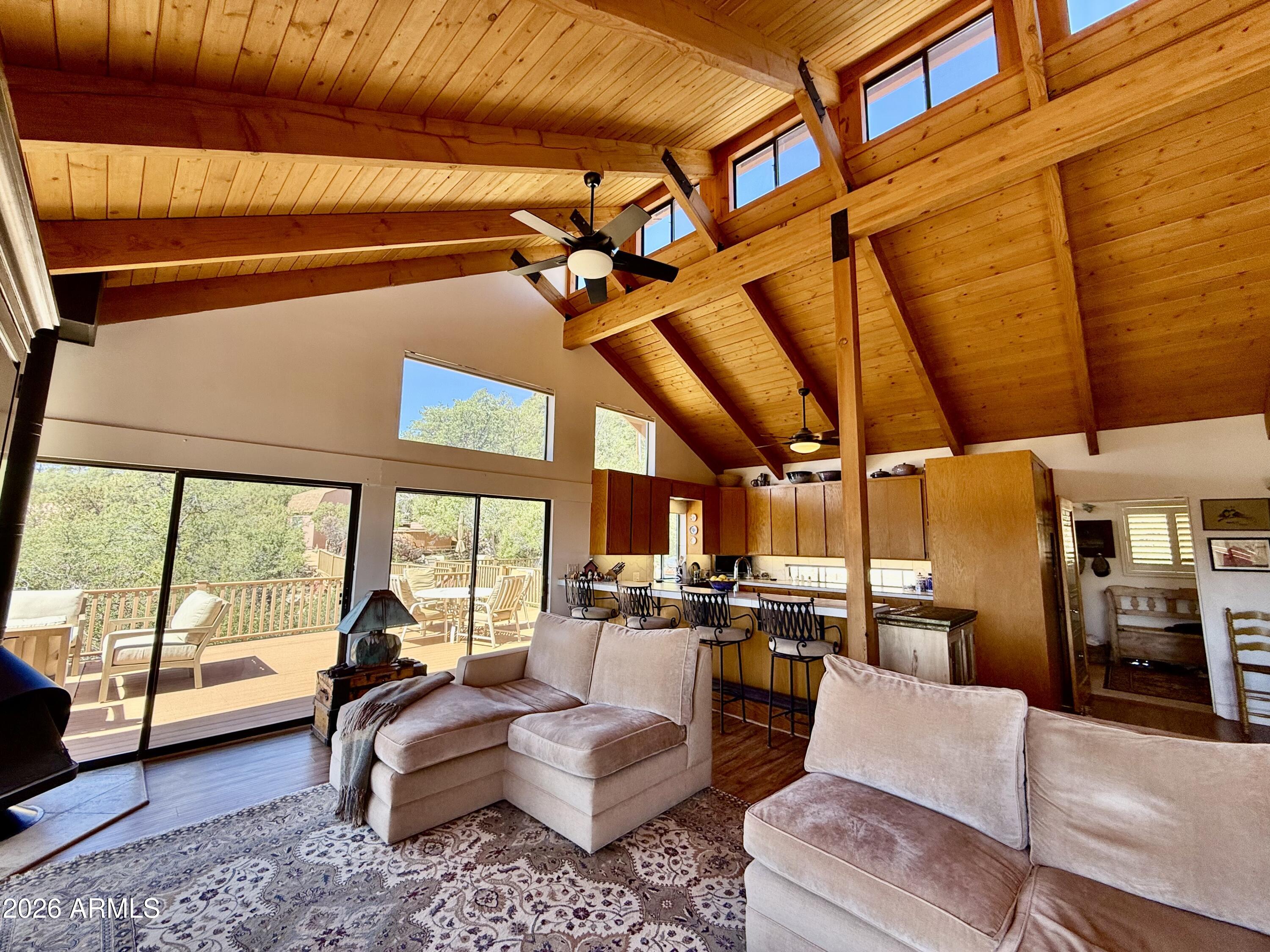 23403 Manzanita Road Crown King, AZ 86343 - Photo 35 of 74 Expansive windows