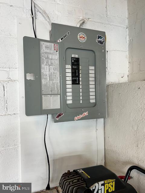423 Spring Street Reading, PA 19601 - Photo 13 of 16 garage electric panel