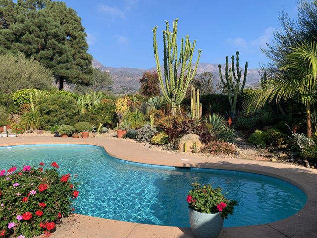 2150 10 Acre Road Montecito, CA 93108 - Photo 2 of 2 a view of a flower in a garden