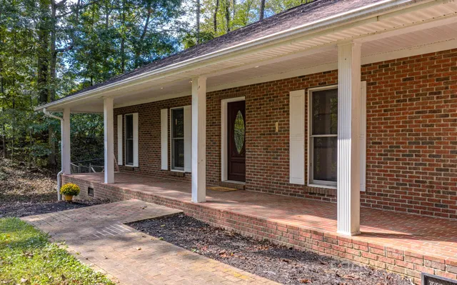 a view of a entrance door of the house