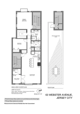 $759,000 | 63 Webster Avenue, Unit 2, Jersey City, NJ 07307