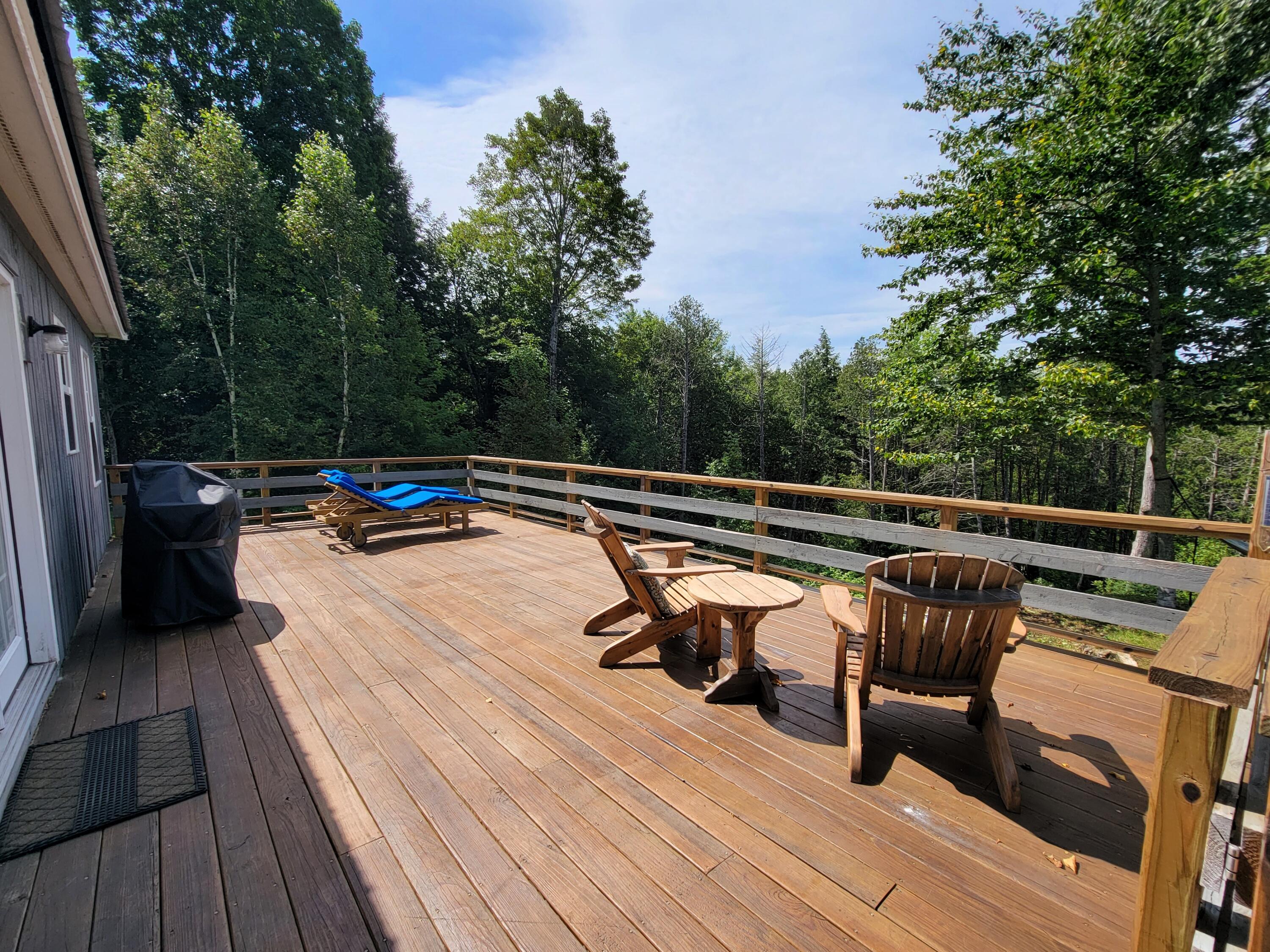 721 East Thorndike Road Thorndike, ME 04986 - Photo 17 of 40 Deck