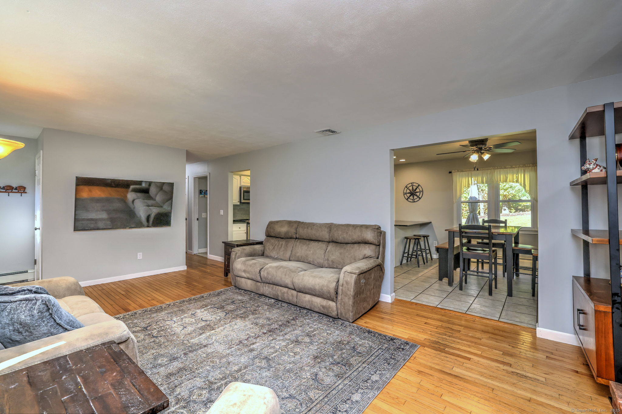 78 Hillside Drive Beacon Falls, CT 06403 - Photo 8 of 40 a living room with furniture and wooden floor