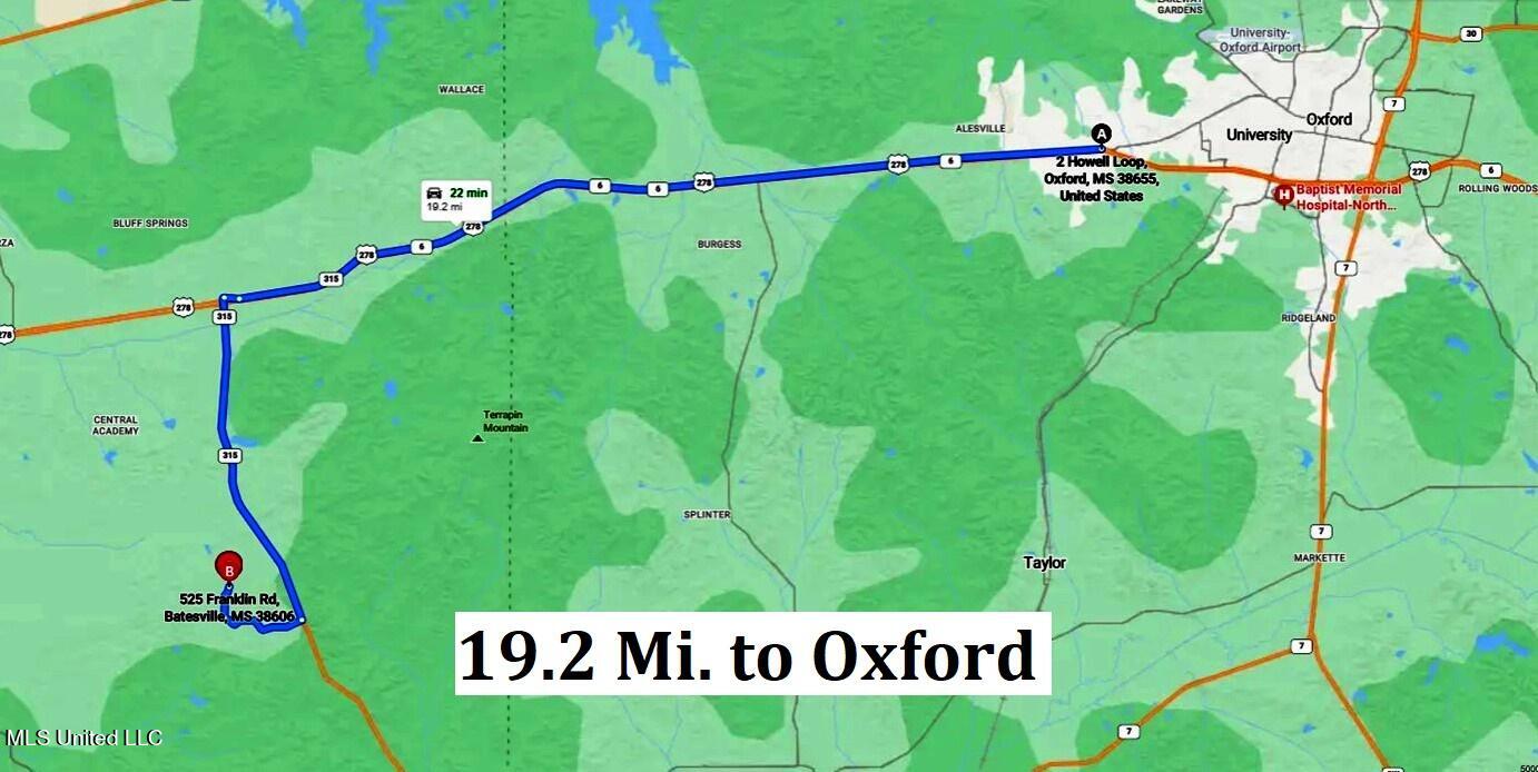 525 Franklin Road Batesville, MS 38606 - Photo 23 of 25 Map3