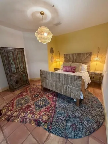 a view of a room with an entryway