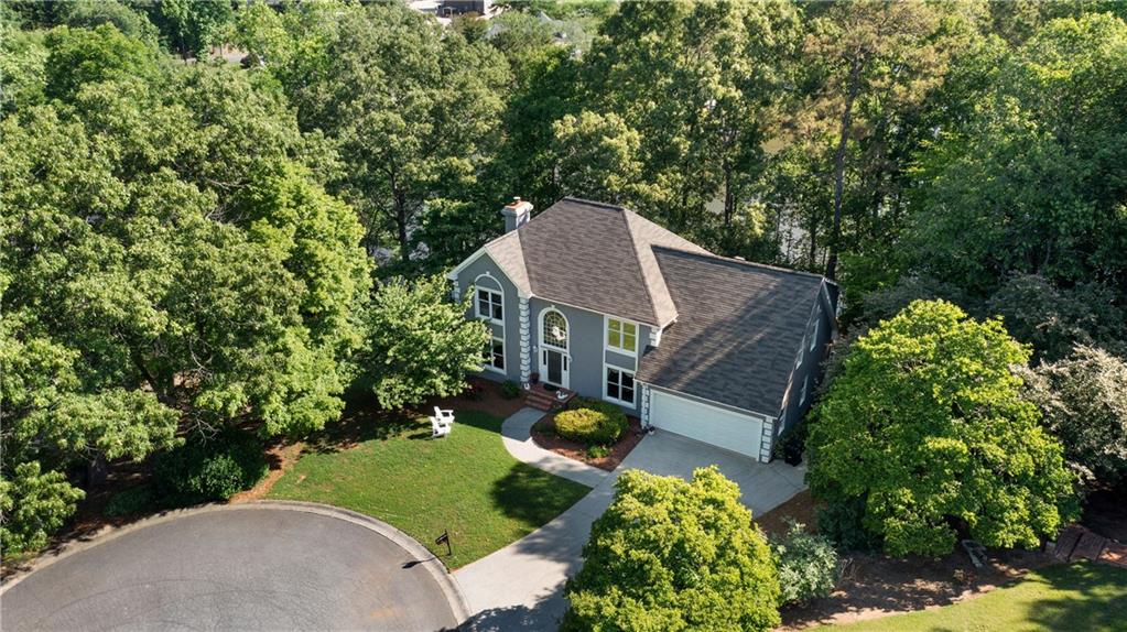 24 Commerce Row Northeast Cartersville, GA 30121 - Photo 36 of 37 an aerial view of a house