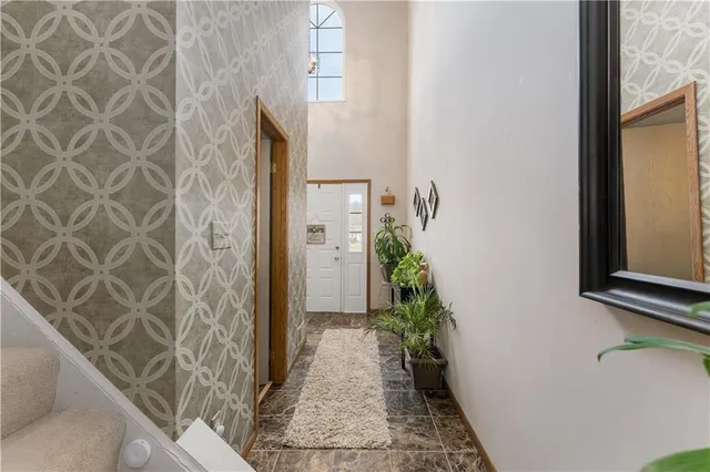 a view of a pathway of a house