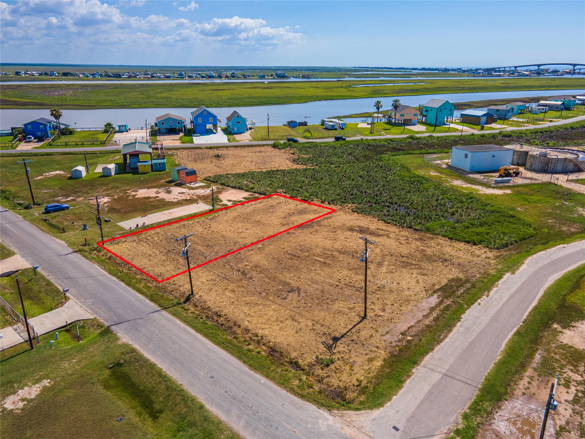 0 Dolphin Way Road Sargent, TX 77414 - Photo 6 of 9 a view of an outdoor space and swimming pool