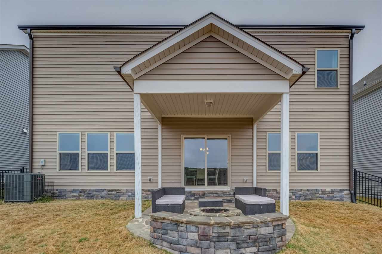 1038 Lippincott Road Durham, NC 27703 - Photo 29 of 30 Covered patio with firepit