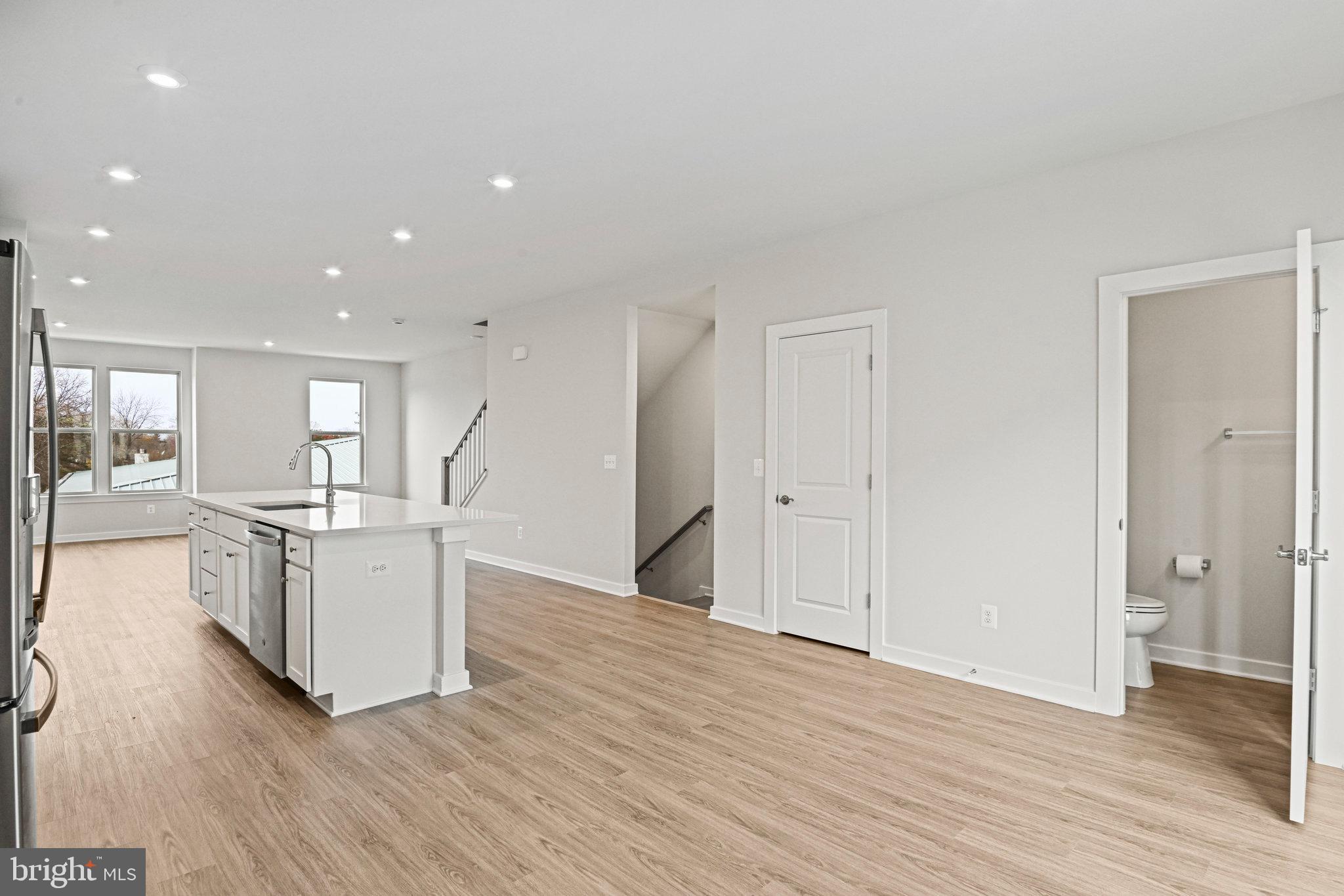 2172 Glacier Road Herndon, VA 20170 - Photo 16 of 33 a view of kitchen with wooden floor