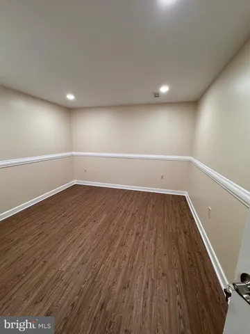 wooden floor in an empty room with wooden floor