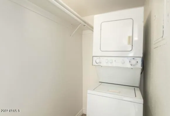 a view of a bathroom from a corridor