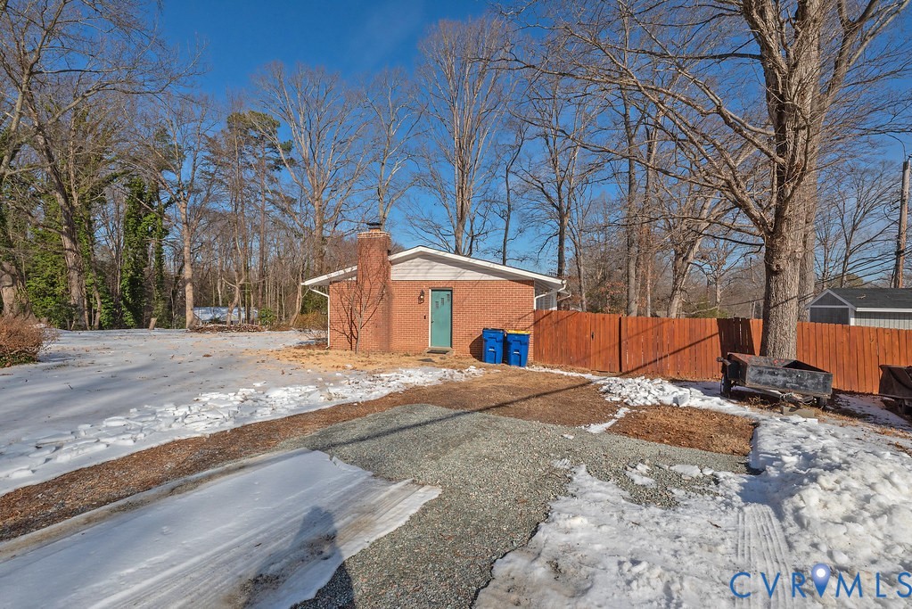 165 Ironwood Road North Chesterfield, VA 23236 - Photo 8 of 48 Driveway with side entrance.