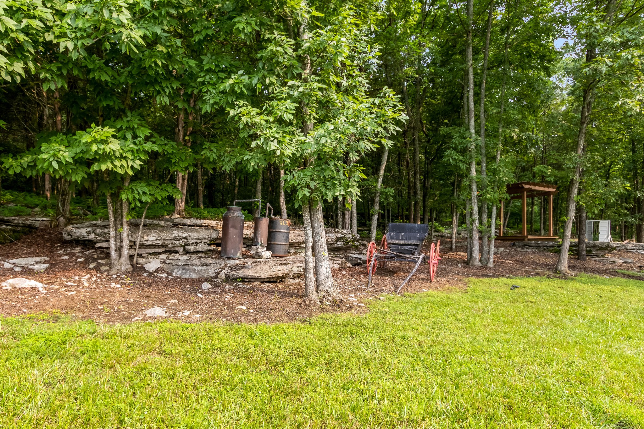 1049 Oregon Road Lascassas, TN 37085 - Photo 26 of 100 a view of a park with sitting area and fire pit