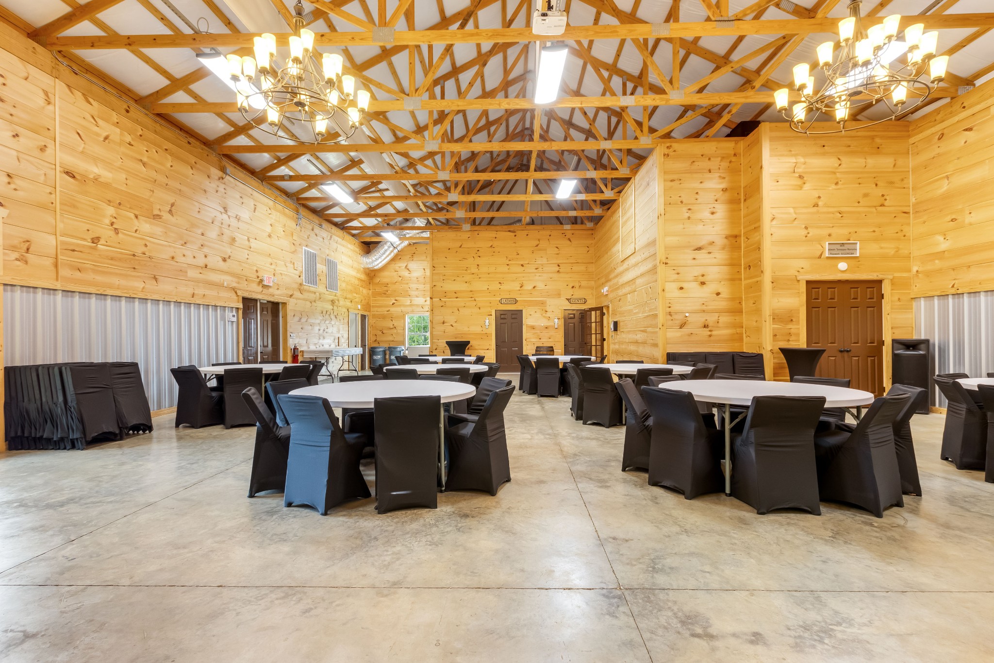 1049 Oregon Road Lascassas, TN 37085 - Photo 70 of 100 a view of a dinning table and chairs in the patio