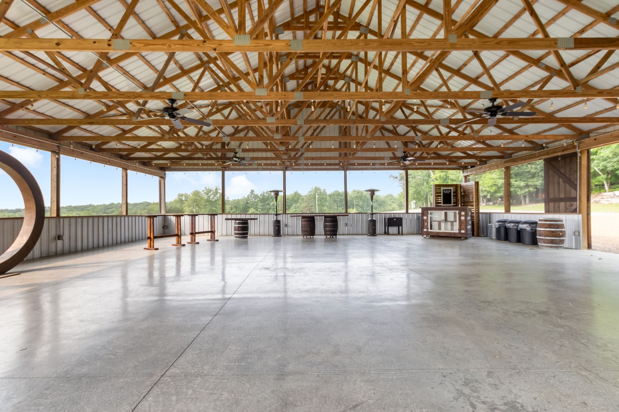1049 Oregon Road Lascassas, TN 37085 - Photo 98 of 100 a view of a swimming pool with a patio
