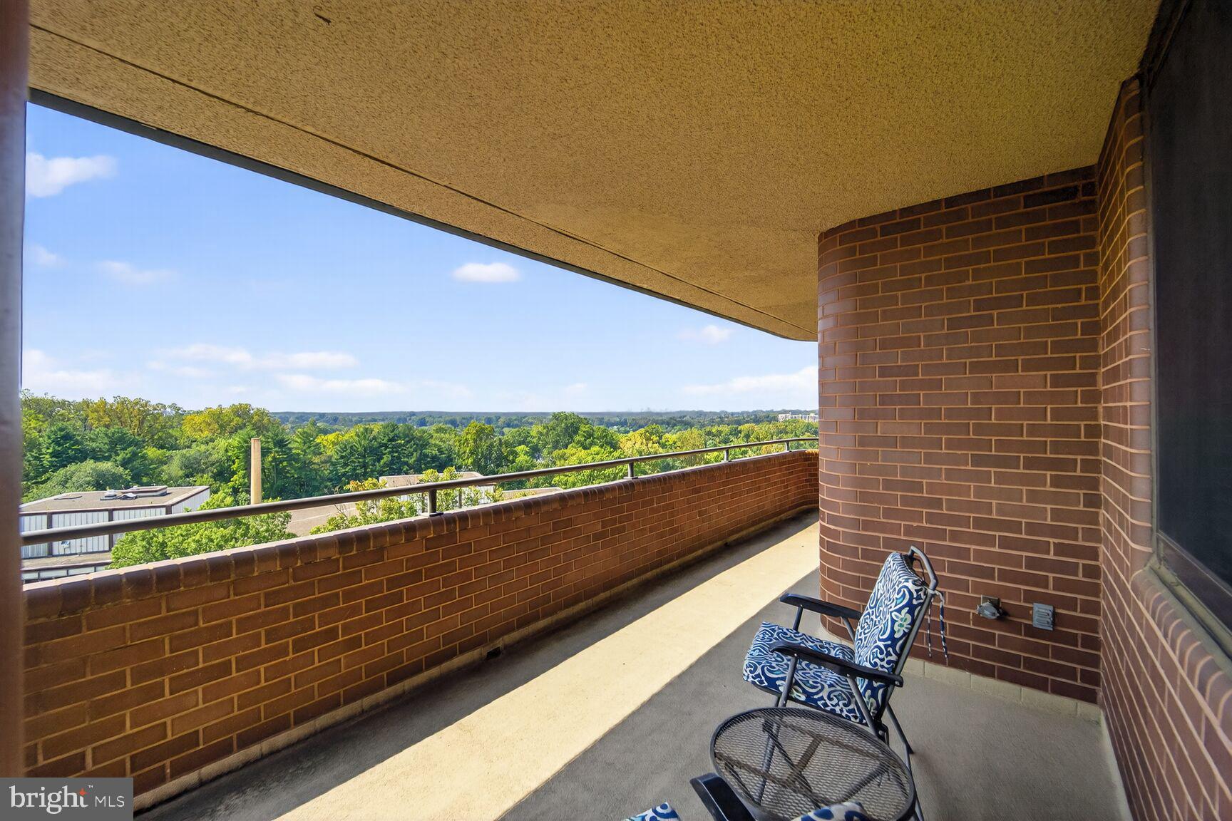 4550 North Park Avenue, Unit 1005 Chevy Chase, MD 20815 - Photo 6 of 30 a view of sitting area in balcony