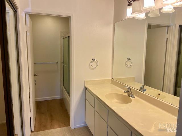 14 Scottsdale Way Novato, CA 94947 - Photo 31 of 34 a bathroom with a sink and a mirror