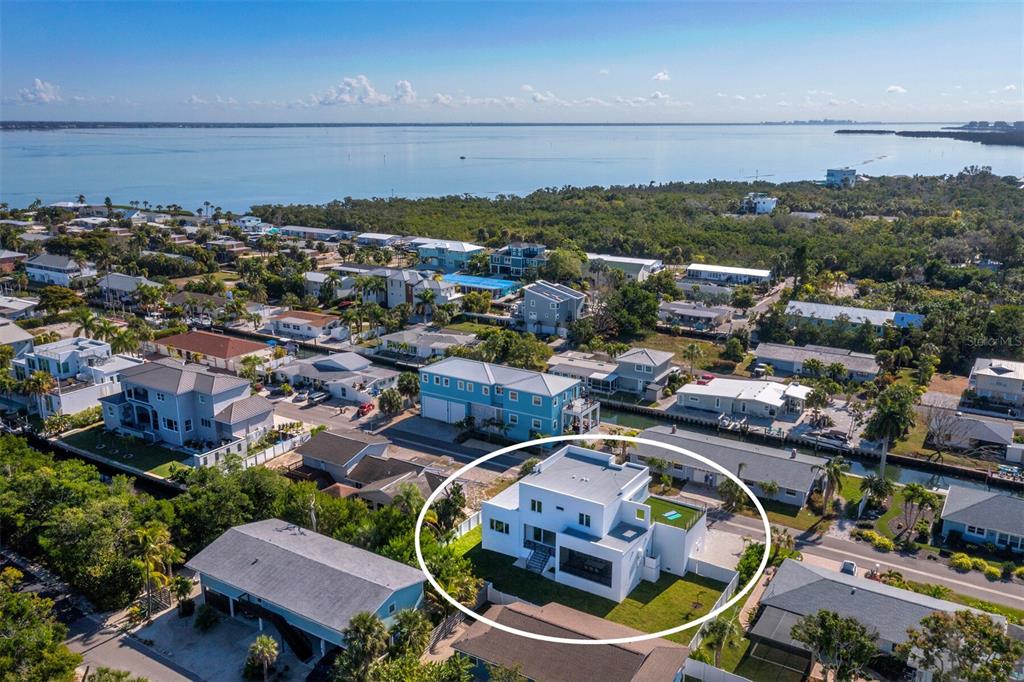 635 Jungle Queen Way Longboat Key, FL 34228 - Photo 46 of 55 an aerial view of residential houses with outdoor space
