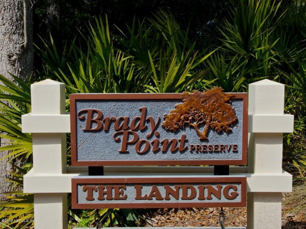 96208 Brady Point Road Fernandina Beach, FL 32034 - Photo 7 of 8 BradyPoint Landing asign MLS