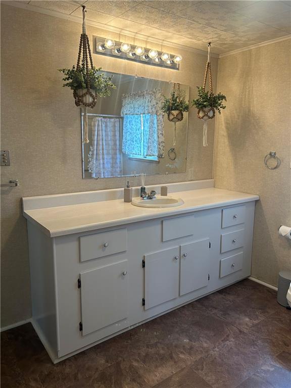 618 Patterson Road Apollo, PA 15613 - Photo 16 of 36 a bathroom with a sink and a mirror