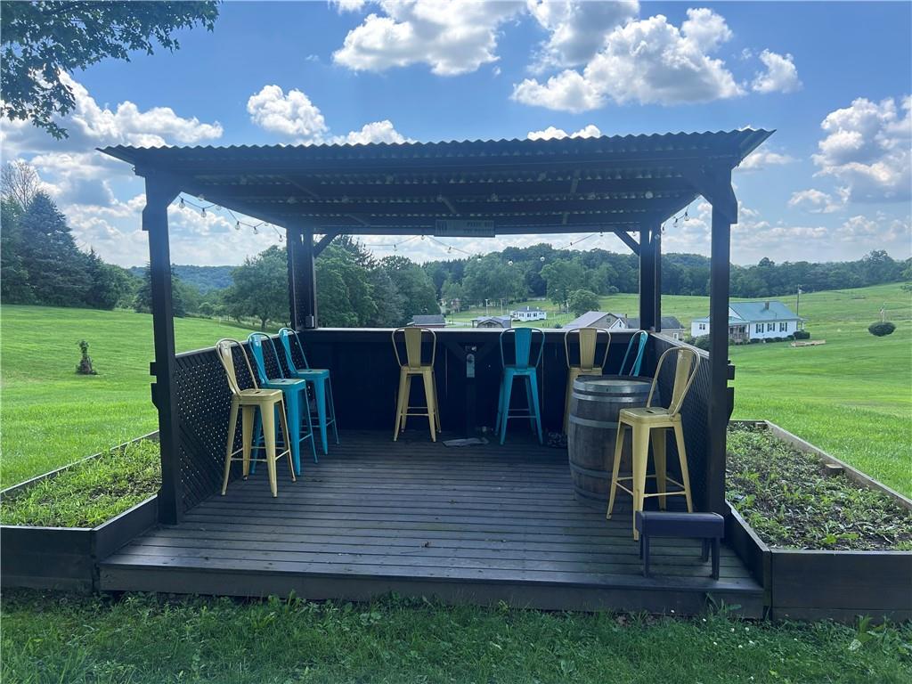 618 Patterson Road Apollo, PA 15613 - Photo 24 of 36 a view of a chairs and table in patio with a yard