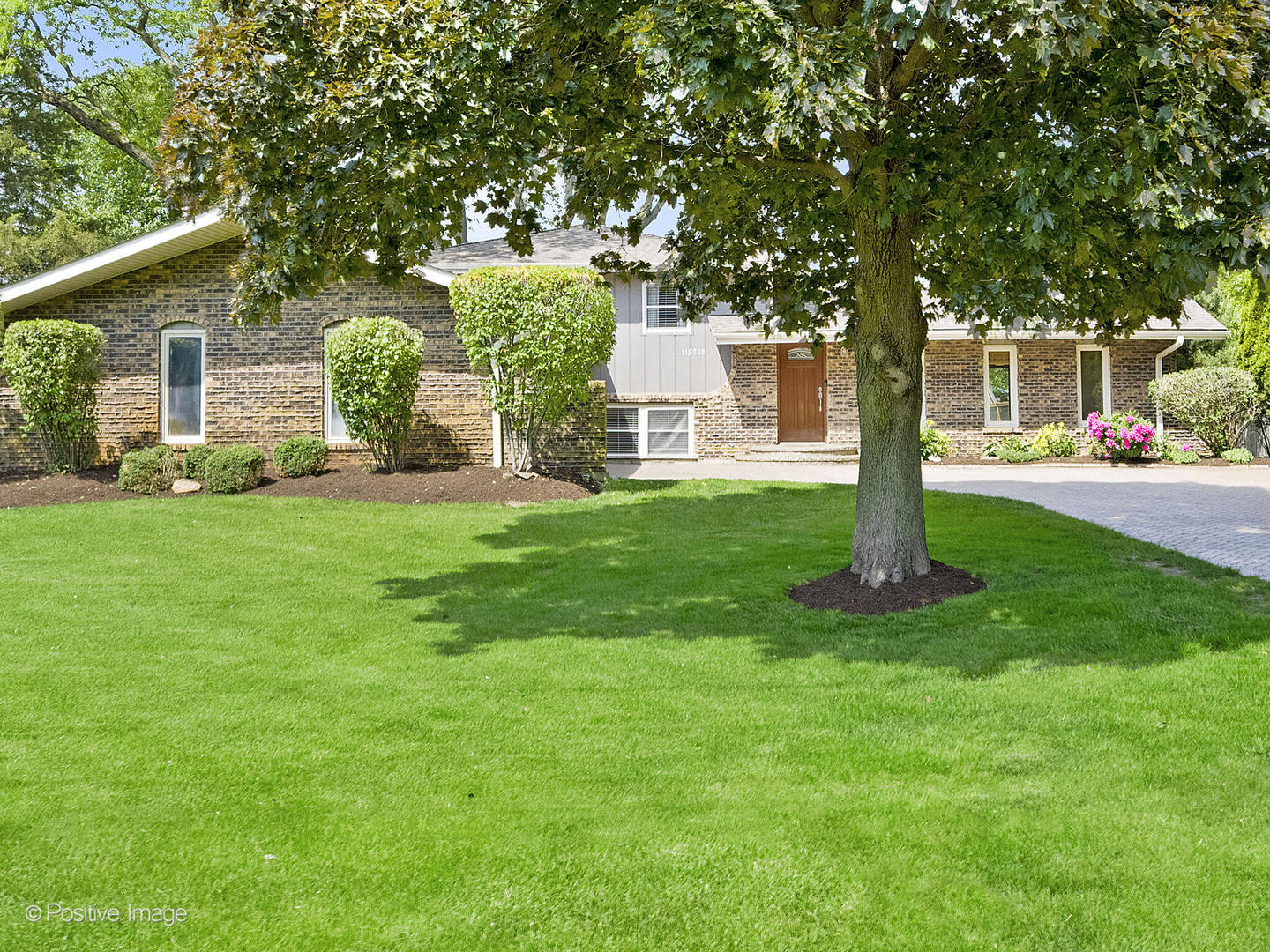 11S568 Book Road Naperville, IL 60564 - Photo 1 of 25 a front view of a house with a yard and trees