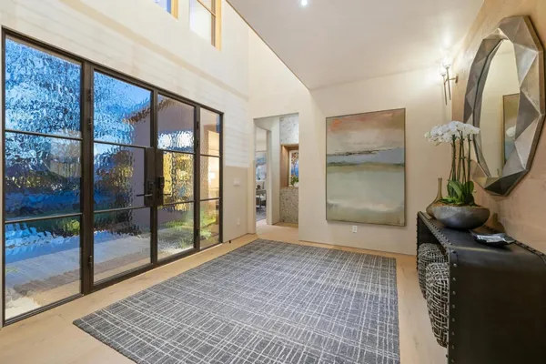 a view of empty room