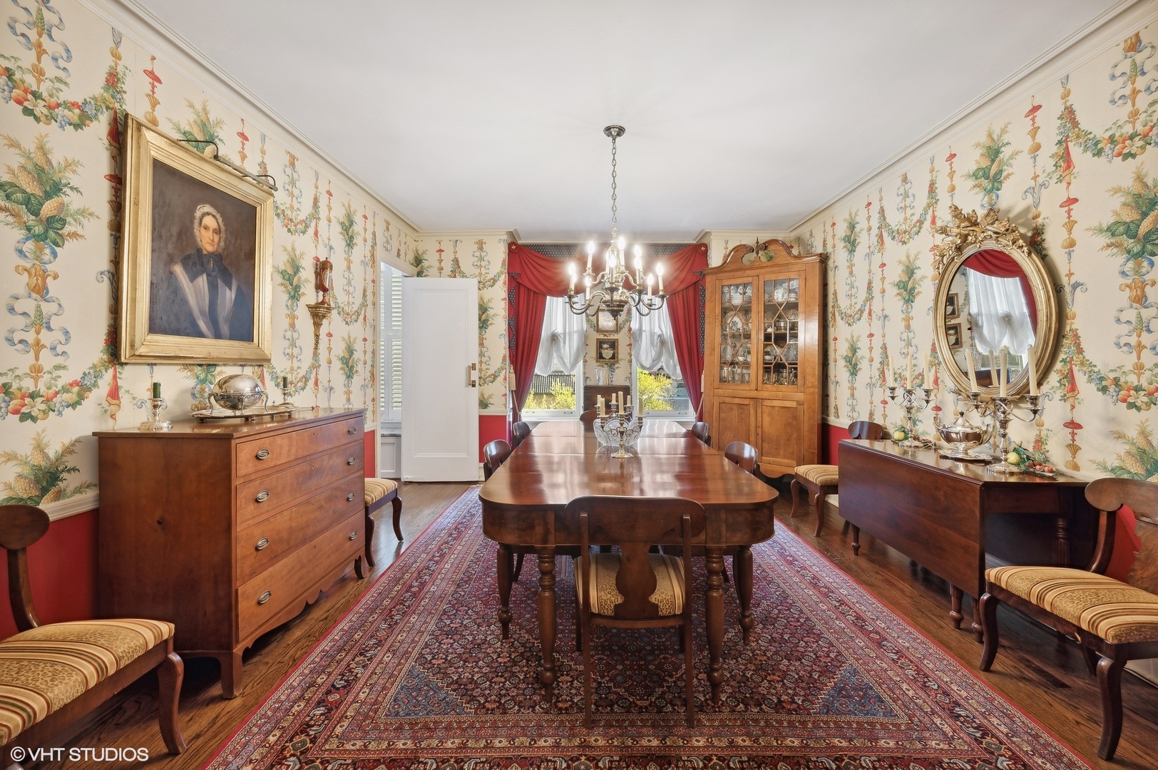 20 East Cedar Street, Unit 6E Chicago, IL 60611 - Photo 8 of 35 a view of a dining room with furniture window and wooden floor