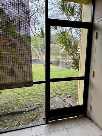 a view of a entryway