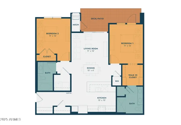 $1,670 | 17445 West Lower Buckeye Road, Unit B1, Goodyear, AZ 85338