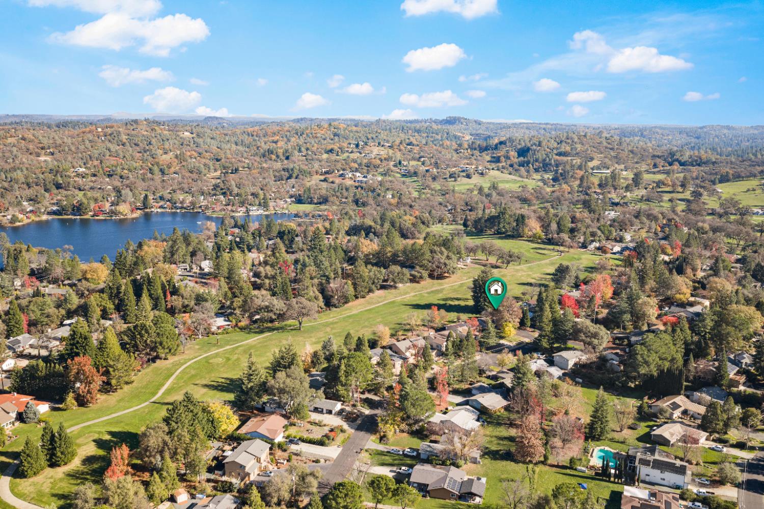 24626 Oro Valley Road Auburn, CA 95602 - Photo 50 of 54 an aerial view of a city