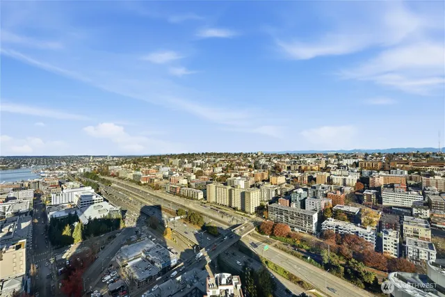 a front view of a building