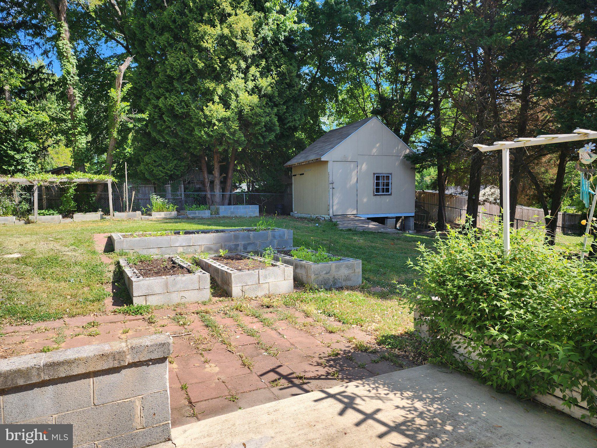 13 Main Street Huntingtown, MD 20639 - Photo 31 of 32 Charming garden retreat with shed