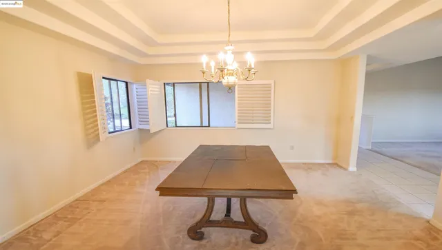 a view of a livingroom with a window