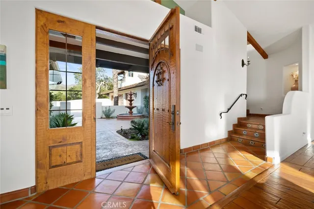 a view of a living room and a window