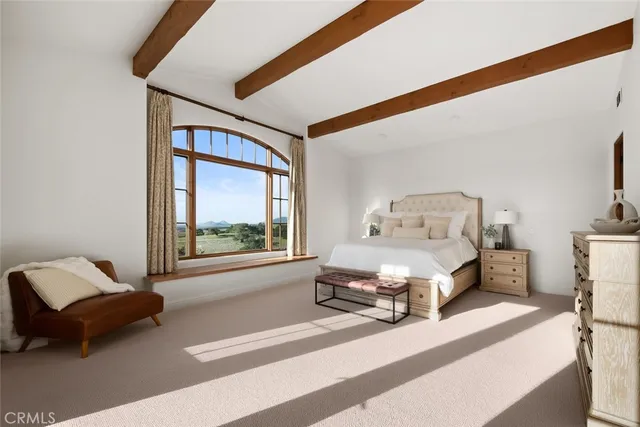 a view of a swimming pool with an ocean view