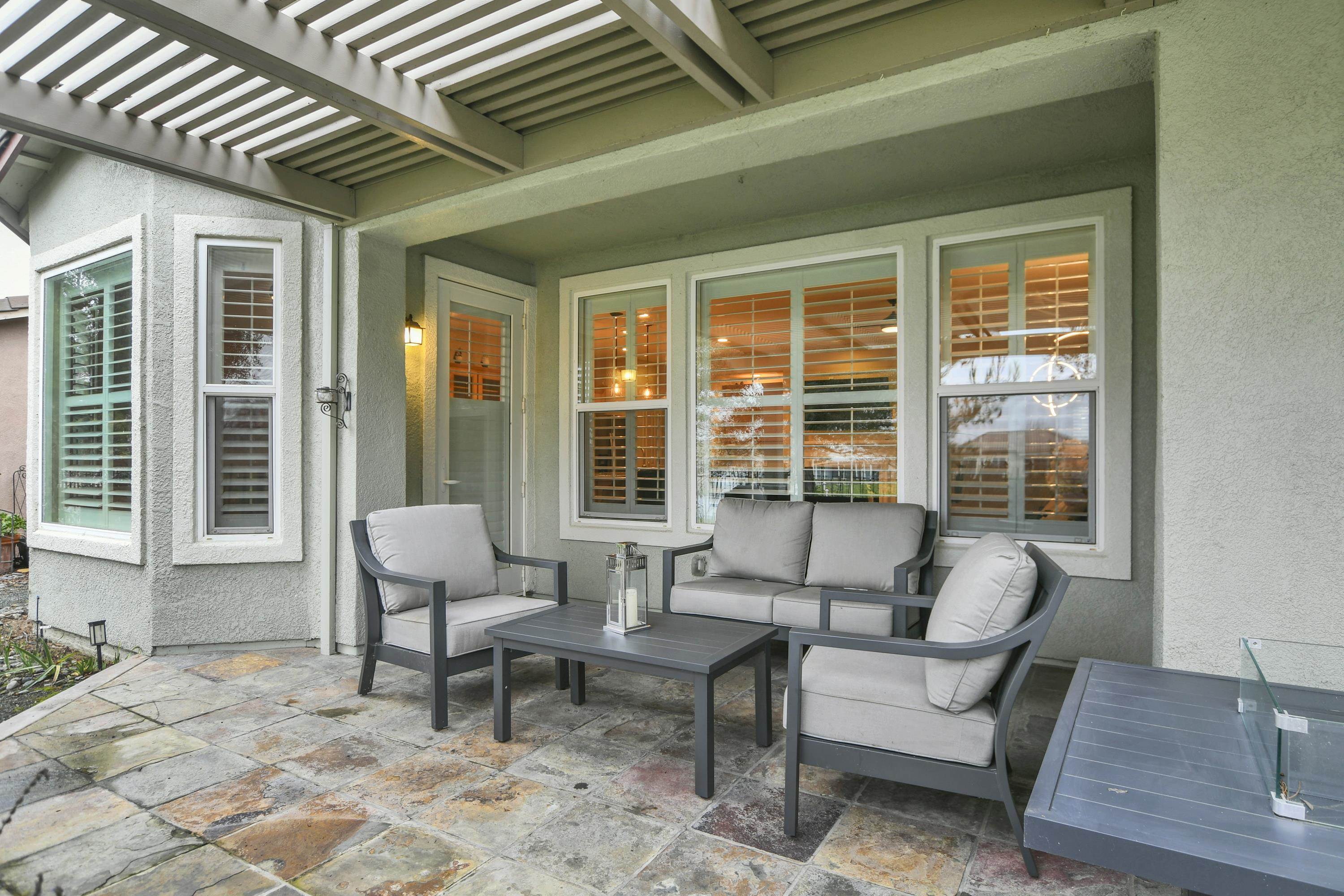 342 Desert Forest Court Rio Vista, CA 94571 - Photo 37 of 40 View of patio / terrace with an outdoor living space and a pergola