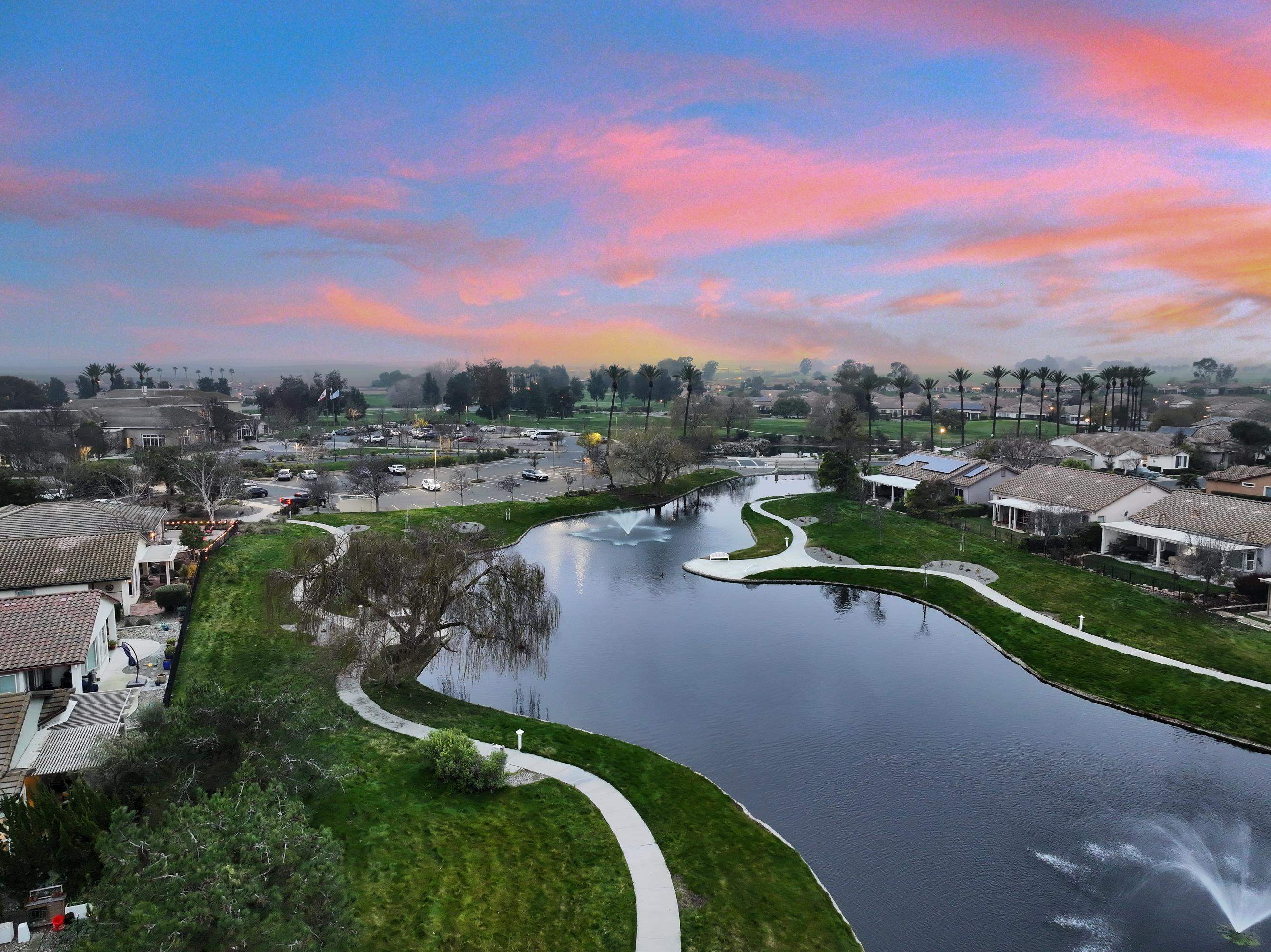 342 Desert Forest Court Rio Vista, CA 94571 - Photo 7 of 40 Aerial perspective of suburban area featuring a large body of water